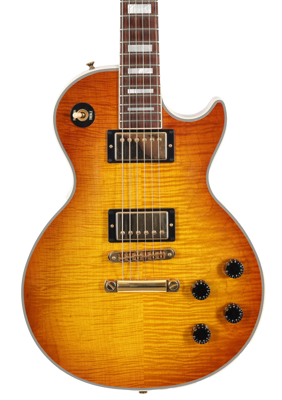 Second Hand Gibson 2012 Les Paul Custom F Honey Burst 573
